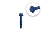 DuraDrive 1/4 in. x 2-1/4 in. Blue Ruspert Coated Hex Washer Head Slot Drive Concrete Screw (100-Pack)