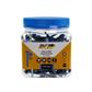 DuraDrive 1/4 in. x 2-3/4 in. Blue Ruspert Coated Hex Washer Head Slot Drive Concrete Screw (100-Pack)