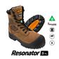 DuraDrive Men's CSA RESONATOR 8 in. Brown Composite Toe Two Tone Cow Nubuck Waterproof Work Boots