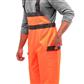 DuraDrive Men's Orange High-Visibility Rain Overall