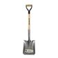 DuraDrive 40 in. Ash Wood D-Handle Square Mouth Shovel