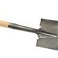 DuraDrive 40 in. Ash Wood D-Handle Square Mouth Shovel