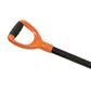 DuraDrive 43 in. Fibreglass D-Handle Carving Garden Spade Shovel