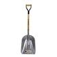 DuraDrive 43 in. Pine Wood D-Grip Aluminum Scoop Shovel