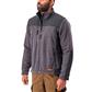 DuraDrive Men's Charcoal Fleece Jacket