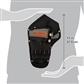 BOSSA Black Ballistic Poly Heavy-Duty Impact Drill Left Holster with Bit Slots