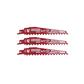 Freud Diablo DS0603CP3 Demo Demon 6 in. 3-TPI Carbide-Tipped Pruning and Clean Wood Cutting Reciprocating Saw Blade (3-Pack)