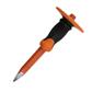 DuraDrive 3/4 in. x 12 in. Hand Guard Hardened Steel Concrete Point Chisel