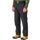 DuraDrive Men's Black Fleece Lined Double Knee Utility Work Pants