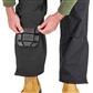 DuraDrive Men's Black Fleece Lined Double Knee Utility Work Pants
