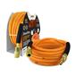 DuraDrive F01450F 1/4 in. x 50 ft. Orange Hybrid Polyurethane Air Hose with Swivel Fitting