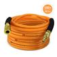 DuraDrive FO14100F 1/4 in. x 100 ft. Orange Hybrid Polyurethane Air Hose with Swivel Fitting