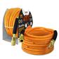 DuraDrive FO14100F 1/4 in. x 100 ft. Orange Hybrid Polyurethane Air Hose with Swivel Fitting