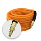 DuraDrive FO14100F 1/4 in. x 100 ft. Orange Hybrid Polyurethane Air Hose with Swivel Fitting