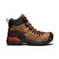 KEEN 1020096 Men's CSA 6 in. Brown/Red Hamilton Carbon Fibre Toe Waterproof Safety Work Boots