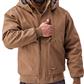 DuraDrive Men's Timber Insulated Canvas Hooded Work Jacket