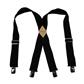 BOSSA 2 in. Heavy Duty Elastic Work Suspenders