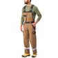 DuraDrive Men's TRADESMAN Timber Two Tone Insulated Overall with Hi-Vis Tape