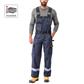 DuraDrive Men's TRADESMAN Navy Two Tone Insulated Overall with Hi-Vis Tape