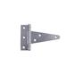 Canaropa 4 in. Steel Zinc Plated Heavy-Duty Tee Hinge with Fixed Pin (2-Pack)