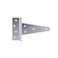 Canaropa 6 in. Steel Zinc Plated Heavy-Duty Tee Hinge with Fixed Pin (2-Pack)