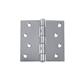 CANAROPA 2589C2G44P SQ-C HINGE, 4X4" 2PC C/W SCREWS