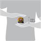DuraDrive 25 ft./7.5m Hi-Vis Imperial/Metric EZ-Read Magnetic Double Side Dual Hook Tape Measure