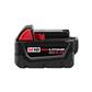 Milwaukee 48-11-1852 18-Volt 5.0 Ah XC M18 REDLITHIUM Extended Capacity Lithium-Ion Battery (2-Pack)