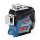 BOSCH GLL3-330CG 12-Volt Lithium-Ion Cordless 360-Degree Connected 3-Beam Leveling and Alignment Green Line Laser Kit