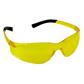 DuraDrive Low Light Amber Lens Frameless Sport Shaped Safety Glasses