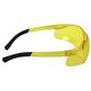 DuraDrive Low Light Amber Lens Frameless Sport Shaped Safety Glasses