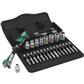 Wera 05004019001 8100 SA 9 Zyklop 1/4 in. Drive Imperial Speed Ratchet Set (28-Piece)