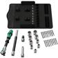 Wera 05004049001 8100 SB 9 Zyklop 3/8 in. Drive Imperial Speed Ratchet Set (29-Piece)