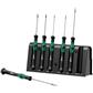 Wera 05118150001 2035/6 Kraftform Micro Electronic Applications Slot/Phillips Screwdriver Set (6-Piece)