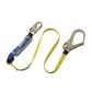 Peakworks SA-6402-6 6 ft. E6 Shock Absorbing Single Leg Fall Safety Lanyard with Snap and Form Hooks