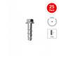 DEWALT PFM1411540 5/8 in. x 3 in. Screw-Bolt+ High Performance Screw Anchor (25-Pack)