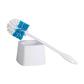 White Toilet Bowel Brush and Holder Set (2-Piece)