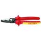 Knipex 95 18 200 SBA 8 in. Insulated Copper and Aluminum Twin Cutting Edge Cable Shears