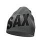 SAX Grey Acrylic Knit Toque