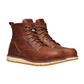 KEEN 1021336 Men's CSA 6 in. Brown/Ginger San Jose Leather Aluminium Toe Waterproof Safety Work Boots