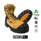 DuraDrive Men's CSA PATRON 8 in. Composite Toe Nubuck Waterproof Insulated Work Boots