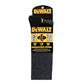 DEWALT DXSC150 Men's Black Everyday Cotton Blend Size#10-13 Work Crew Socks (3-Pack)