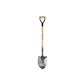 DuraDrive 35 in. Ash Wood D-Handle Round Point Shovel