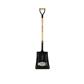 DuraDrive 51 in. Ash Wood D-Handle Square Mouth Shovel