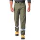 DuraDrive Men's Moss Green Hi-Vis Ripstop Carpenter Work Pants