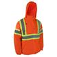 Jackfield 70-532R Hi-Vis Nylon Polar Fleece Lined Jacket