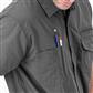 DuraDrive Men's Dark Grey Short Sleeve Ripstop Work Shirt