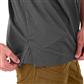 DuraDrive Men's Dark Grey Short Sleeve Ripstop Work Shirt