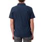 DuraDrive Men's Navy Short Sleeve Ripstop Work Shirt
