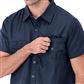 DuraDrive Men's Navy Short Sleeve Ripstop Work Shirt